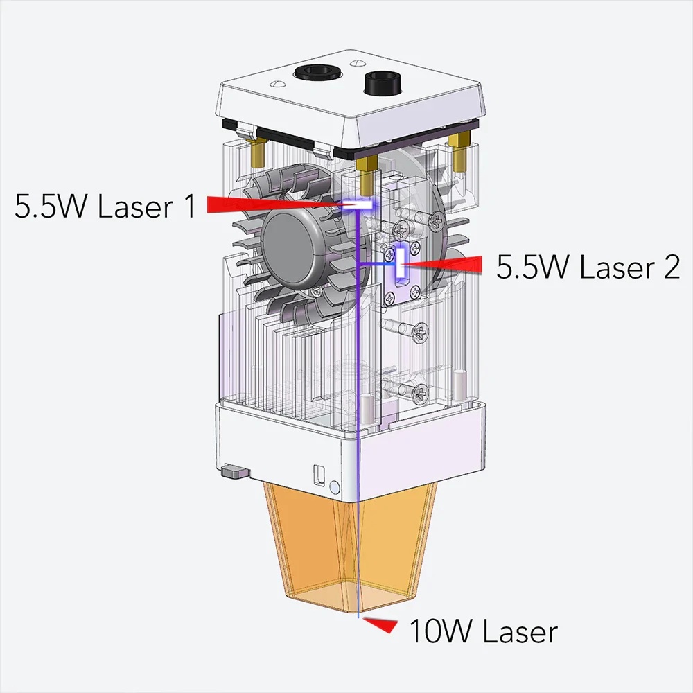 Ortur 10W Laser Module LU2-10A stable lighter 10w laser module