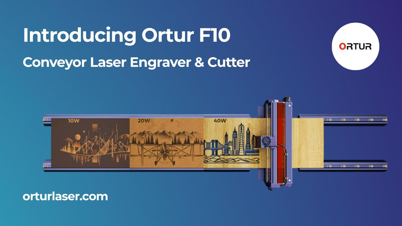 Carregar vídeo: Apresentamos o Gravador Laser Ortur F10 com Transportador