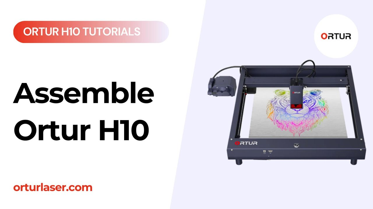 Carregar vídeo: Tutorial Ortur H10 | Como Montar o Ortur H10