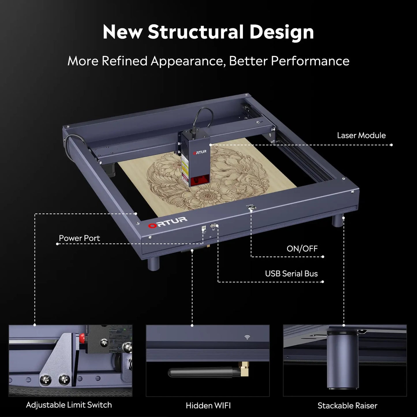 Ortur H10 Pre-Assembled Laser Engraver & Cutter
