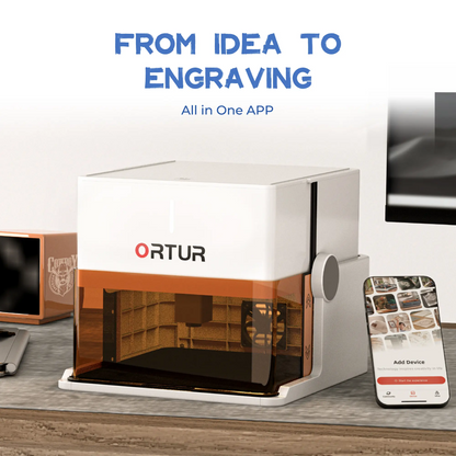 Ortur R1 Gravador a Laser 5W & 1.3W Infravermelho